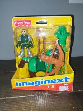 New Fisher Price Imaginext Archer & Horse 2012